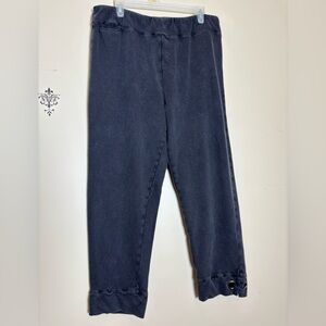 Soft Surrounding pants mineral washed black size XL